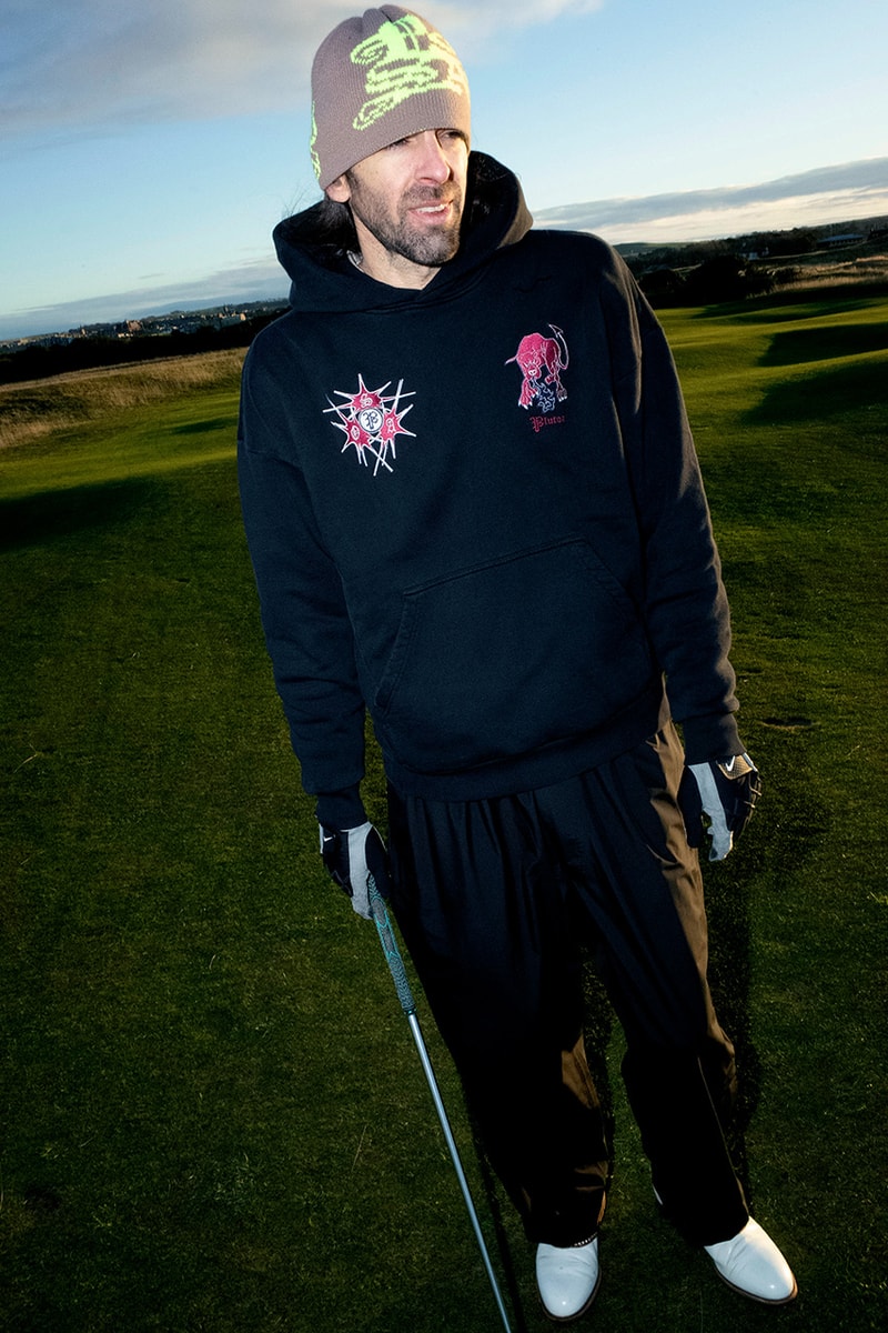 pluto of st andrews winter 2024 collection info lookbook golf vintage store scotland hoodie hat t shirt jacket graphic