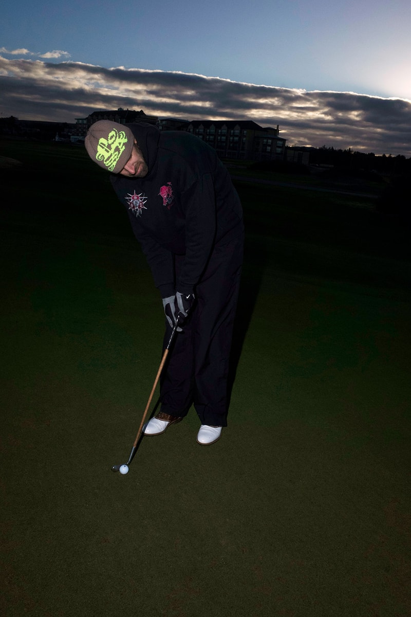 pluto of st andrews winter 2024 collection info lookbook golf vintage store scotland hoodie hat t shirt jacket graphic