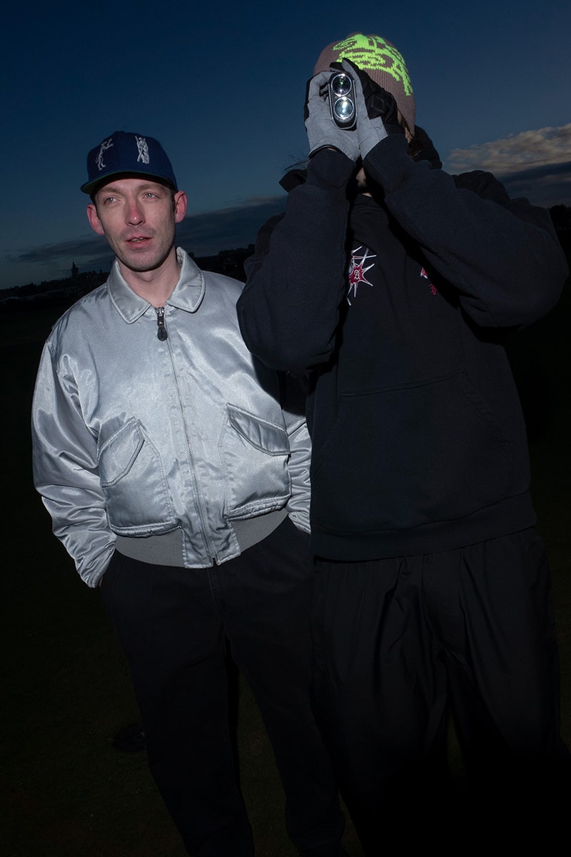 pluto of st andrews winter 2024 collection info lookbook golf vintage store scotland hoodie hat t shirt jacket graphic