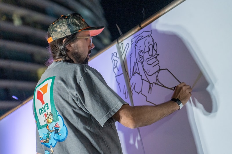 secret walls miami art week blue the great cory van lew graffiti street art