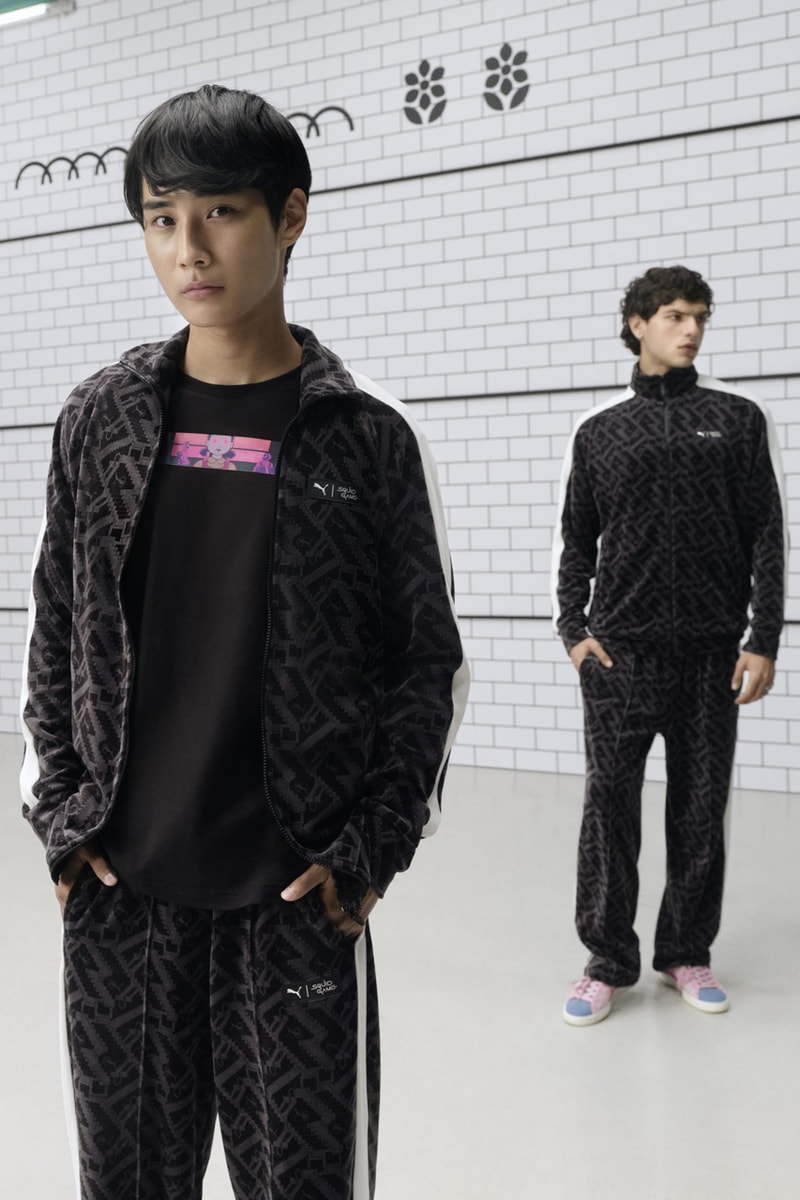 PUMA Squid Game Collection Easy Rider Suede Tracksuit Release Info