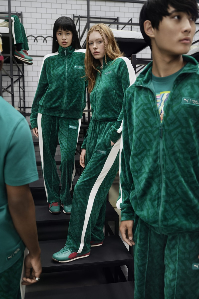 PUMA Squid Game Collection Easy Rider Suede Tracksuit Release Info
