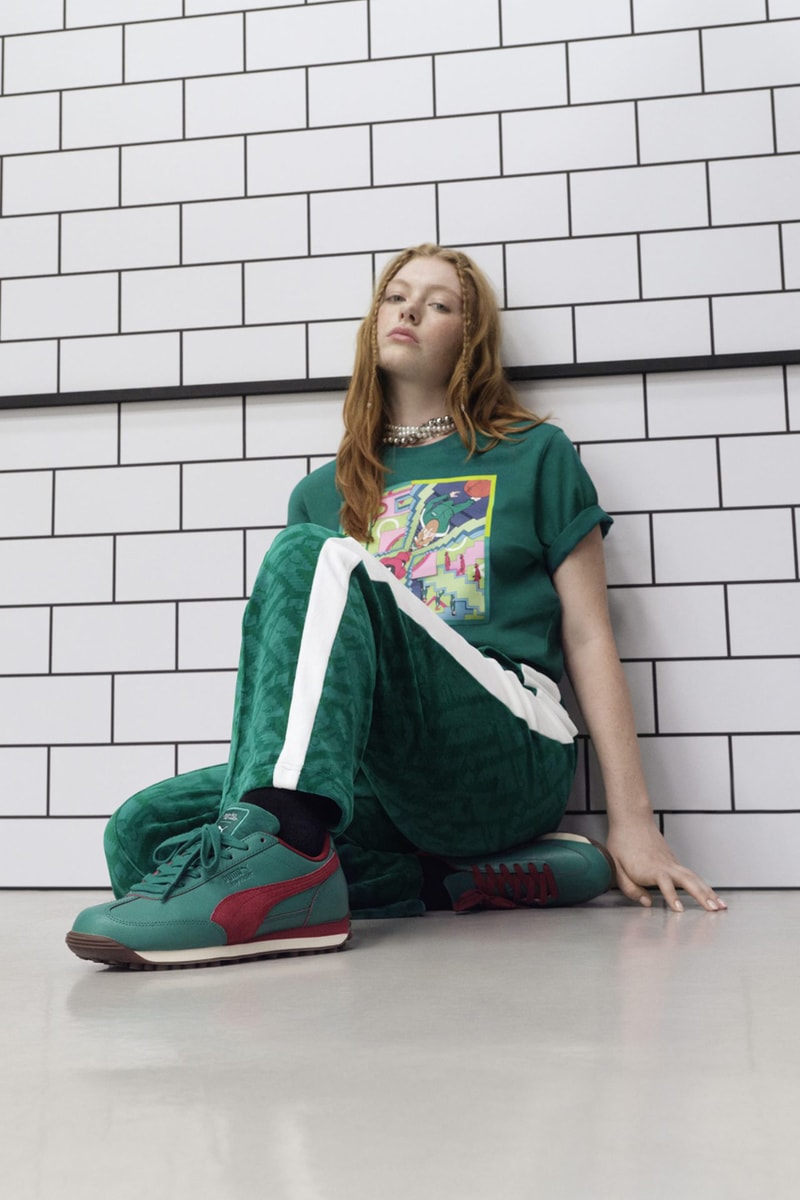 PUMA Squid Game Collection Easy Rider Suede Tracksuit Release Info