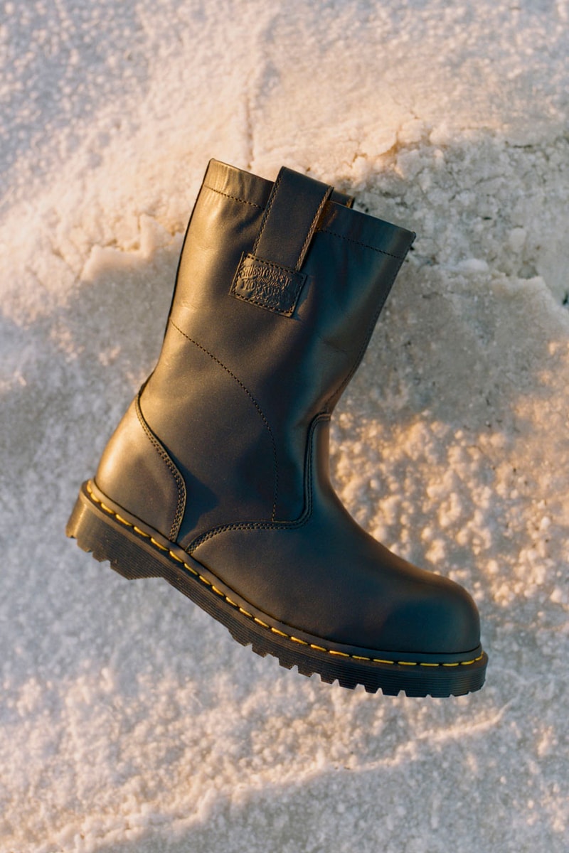 Stüssy x Dr. Martens Go to Work on Reviving the 2295 Boot release info collab drop 