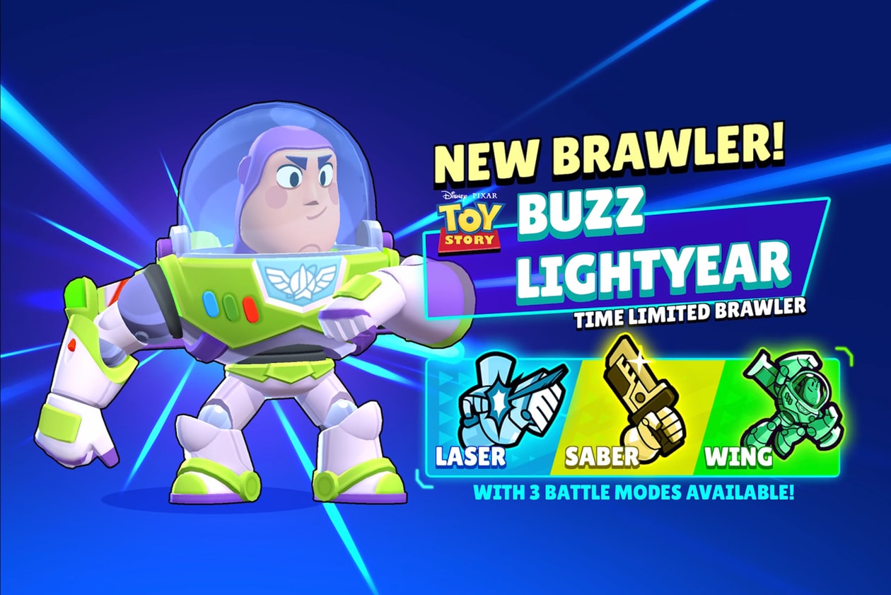 Brawl Stars Supercell Toy Story Disney Pixar Buzz Lightyear Battle Pizza Coins Skins Woody Bo Peep Jessie Planet Arcade Theme Park Gaming 