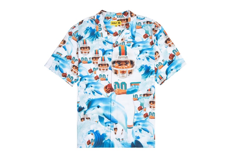 GOLF WANG and NFL Link Up for Collaborative Collection tyler the creator carolina panthers dallas cowboys las vegas raiders miami dolphins phildelphia eagles los angeles rams san francisco 49ers mark phillips rick ross miles sanders chuba hubbard