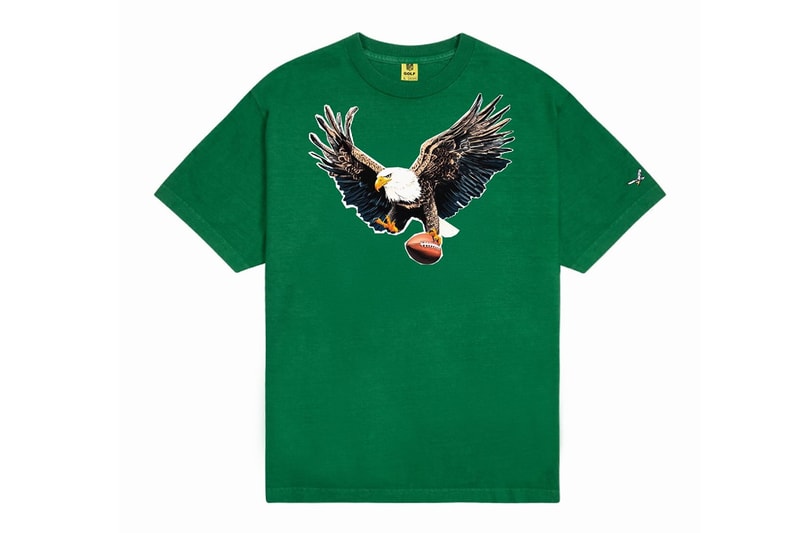 GOLF WANG and NFL Link Up for Collaborative Collection tyler the creator carolina panthers dallas cowboys las vegas raiders miami dolphins phildelphia eagles los angeles rams san francisco 49ers mark phillips rick ross miles sanders chuba hubbard