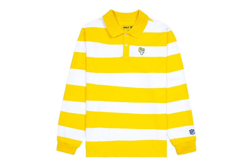 GOLF WANG and NFL Link Up for Collaborative Collection tyler the creator carolina panthers dallas cowboys las vegas raiders miami dolphins phildelphia eagles los angeles rams san francisco 49ers mark phillips rick ross miles sanders chuba hubbard