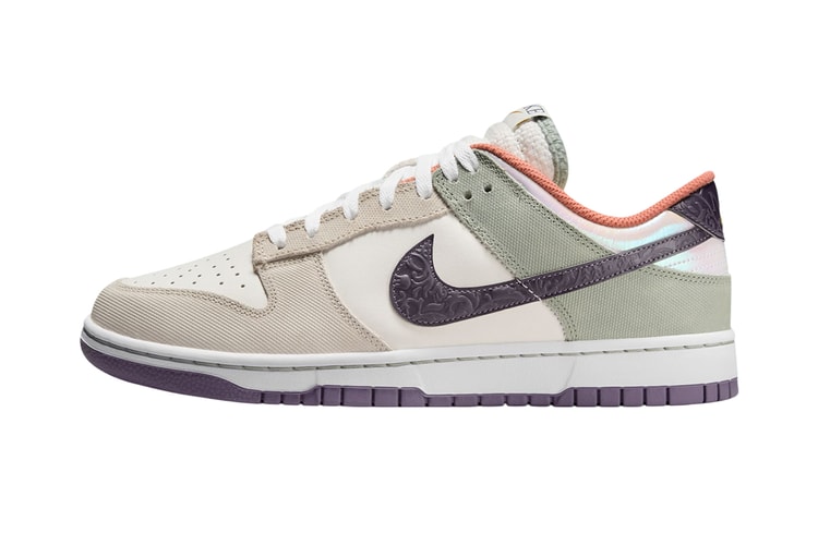 Nike Elevates the Dunk Low Game With Luxe “Floral Swoosh” Design