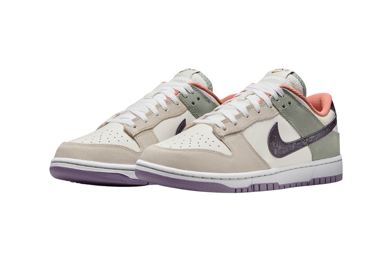 Nike Dunk Low Floral Swoosh HV5750-133 Release Info