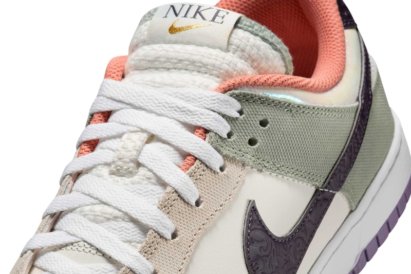 Nike Dunk Low Floral Swoosh HV5750-133 Release Info