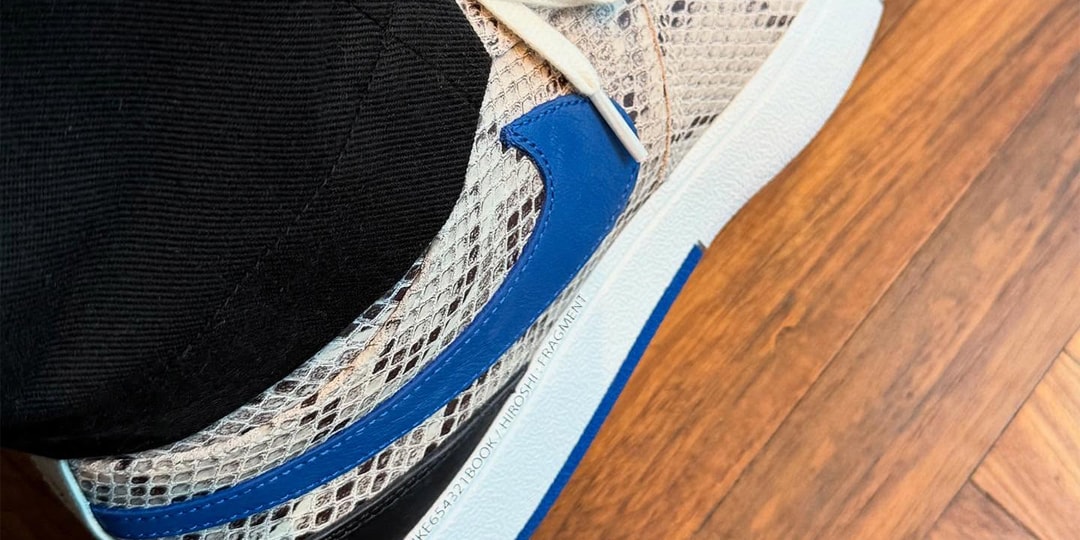 Hiroshi Fujiwara Teases Upcoming fragment design X Nike Book 1 Collaboration