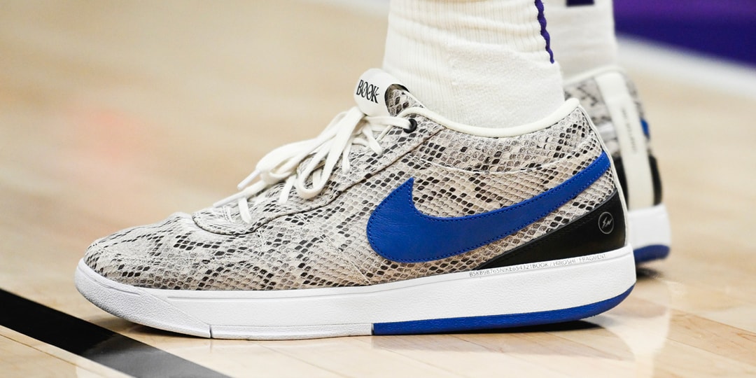 Devin Booker Drops 34 Points in fragment design x Nike Book 1s