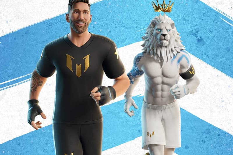 Lionel Messi x Fortnite Collaboration Release Info