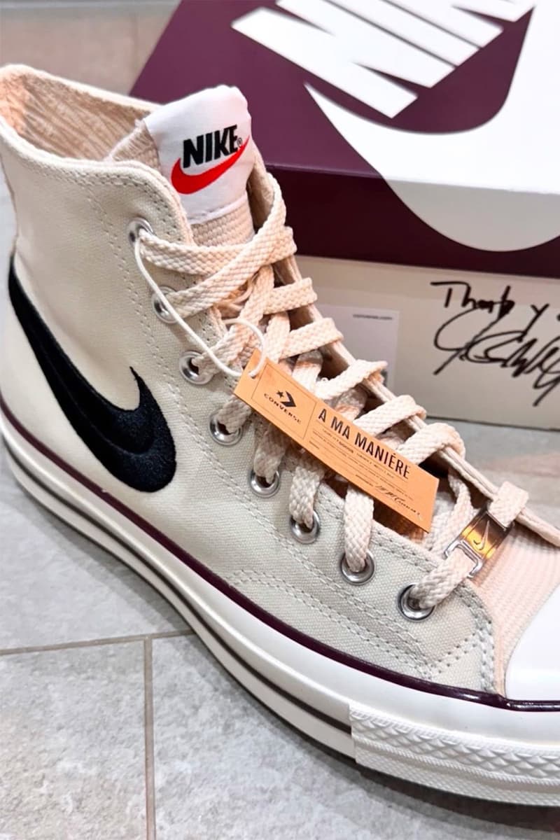 A Ma Maniere Converse Chuck 70 Nike Swoosh Release Date Info