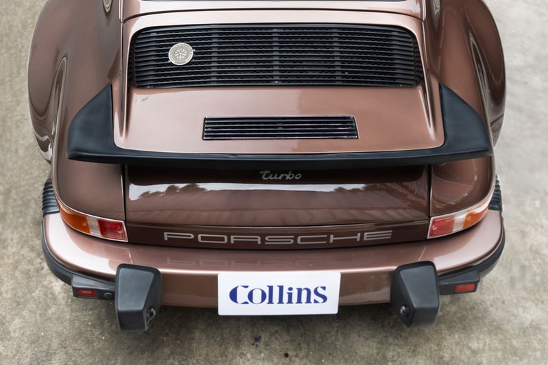 RHD Porsche 911 Turbo Collins Auction Info