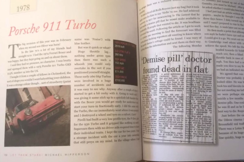 RHD Porsche 911 Turbo Collins Auction Info