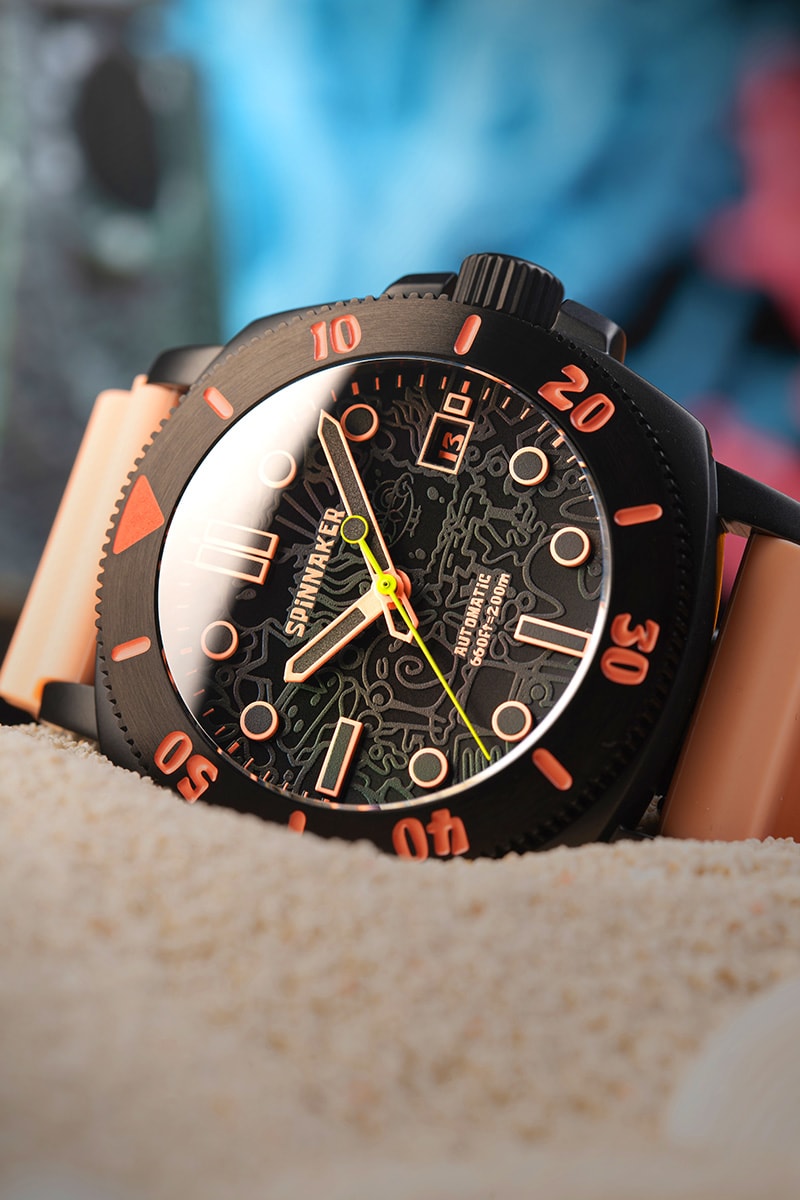 Spinnaker x 'SpongeBob SquarePants' Hull Diver Automatic Limited Edition 3rd watch collaboration Release Info