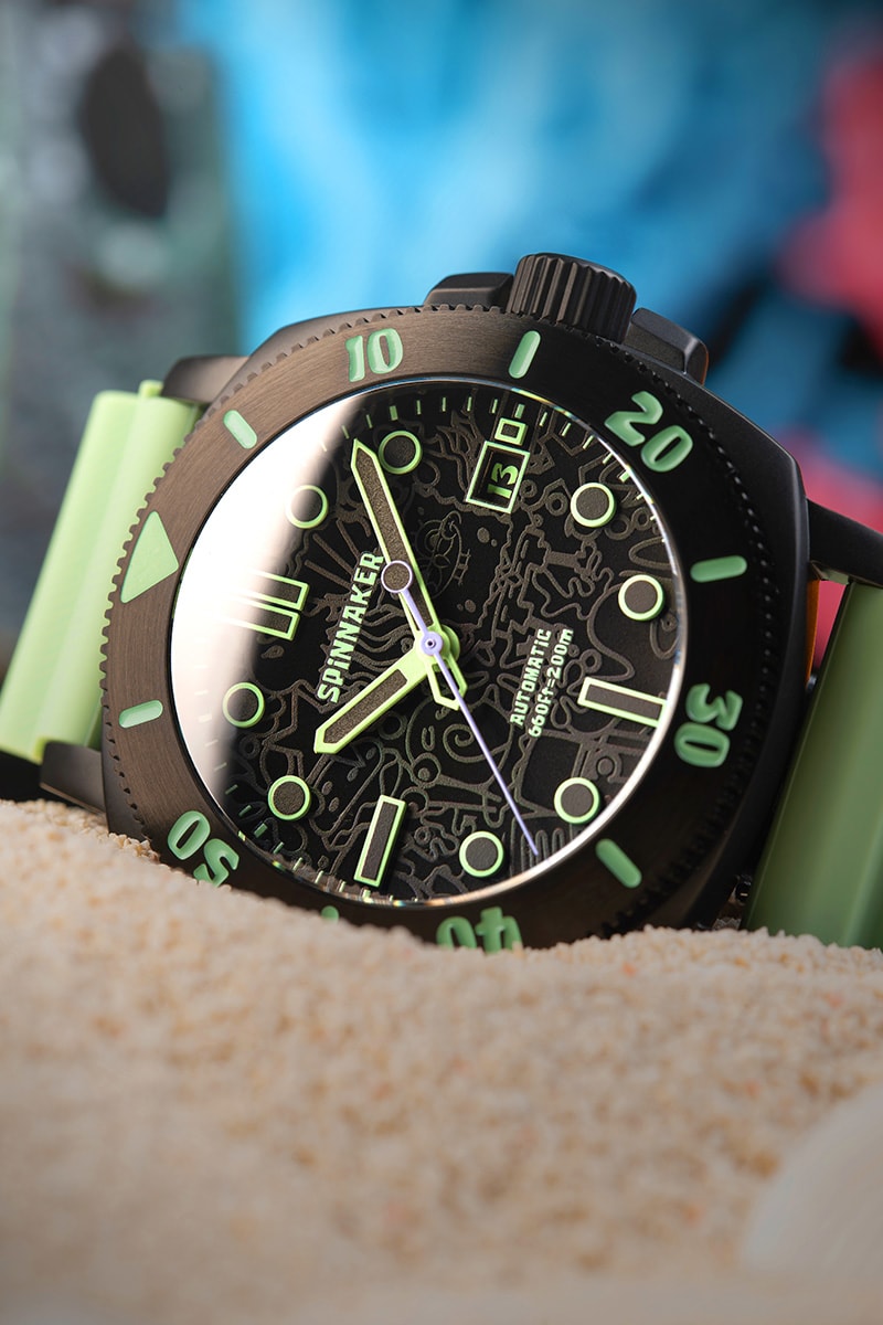 Spinnaker x 'SpongeBob SquarePants' Hull Diver Automatic Limited Edition 3rd watch collaboration Release Info