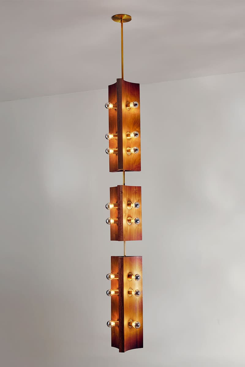 Blue Green Works Wood Pendants System Time Again Temporary Installation Release Info
