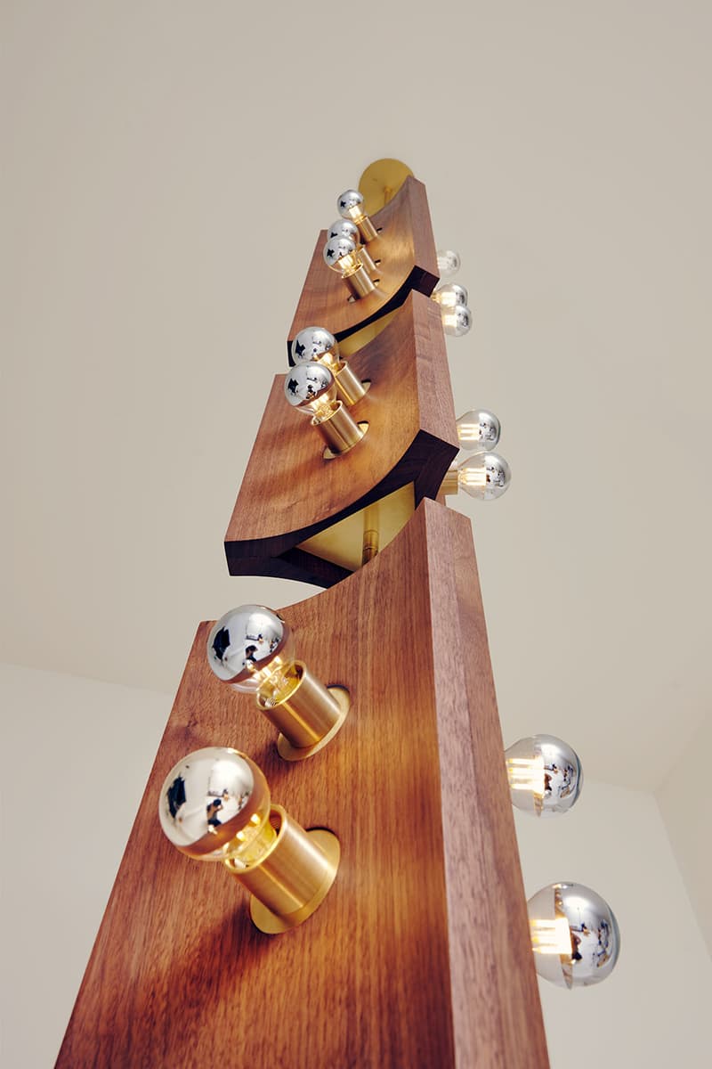 Blue Green Works Wood Pendants System Time Again Temporary Installation Release Info