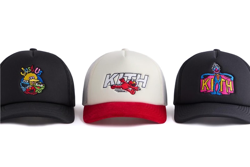 Kith x 'Sesame Street' first-ever Collaboration Release Info debut collab elmo big bird cookie monster ernie oscar the grouch bert kermit the frog rosita grover abby cadabby count von count grover