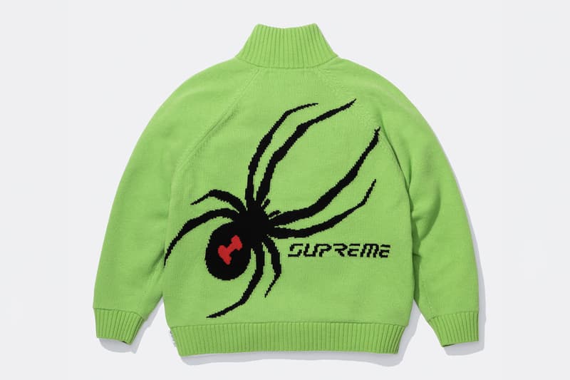 Supreme x Spyder Fall 2024 Collaboration release info Technical Jacket, Sweater, Hooded Sweatshirt, Sweatpant, New Era®, Beanie, Balaclava, Gloves, Socks and Zippo winter essentials cozy lookbooks ski wear winter sports snowboarding mountain sports gore-tex windstopper