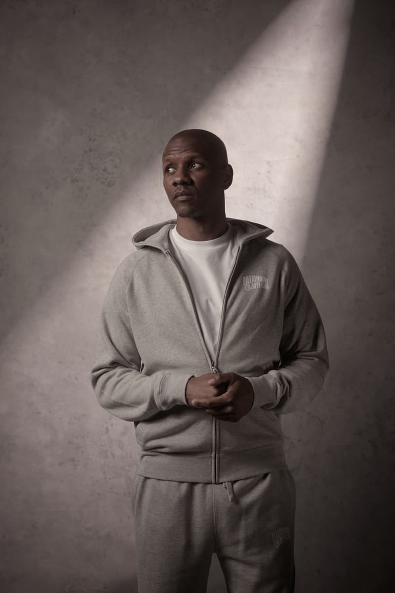 Giggs Keeps It Classic for Billionaire Boys Club collab lookbook collection bbc eu release info hoodie