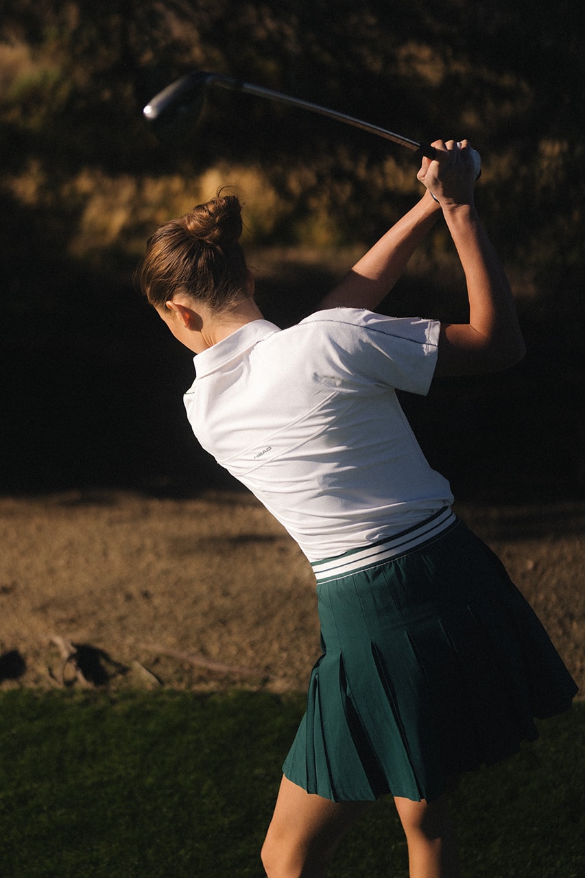 head golf apparel collection clothing sportswear equipment tennis skiing polo pants jacket sweater shorts vest stripe skirt pattern white navy red green blue