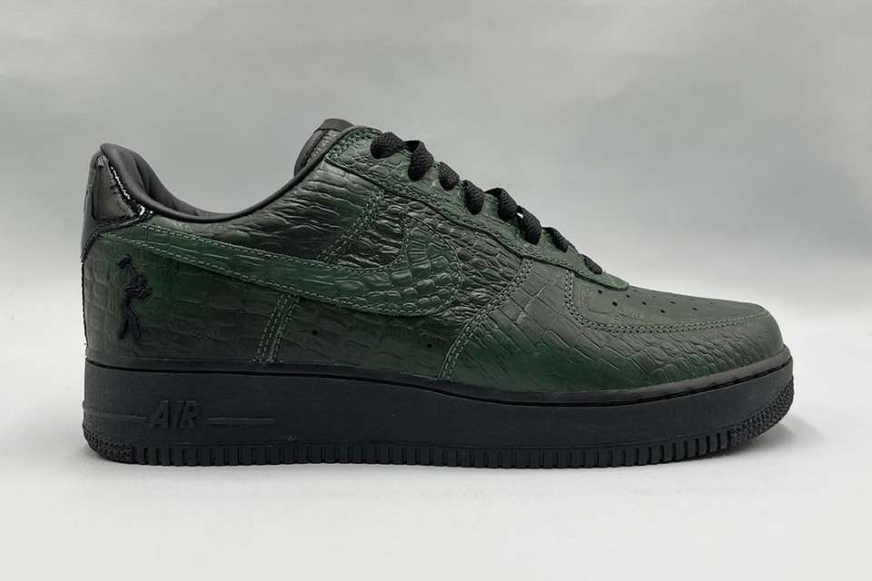 Lil Yachty Teases Croc Skin Nike Air Force 1 Low  