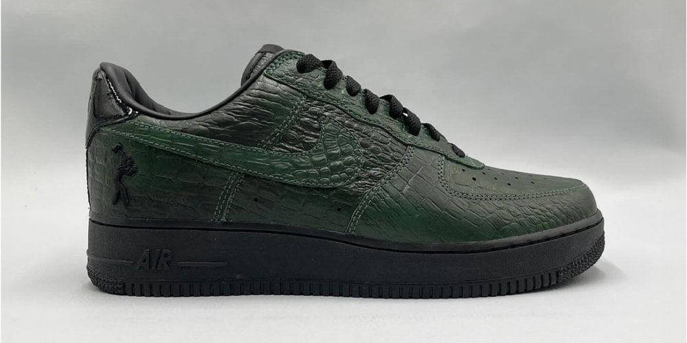 Lil Yachty Teases Croc Skin Nike Air Force 1 Low "Concrete Boys"