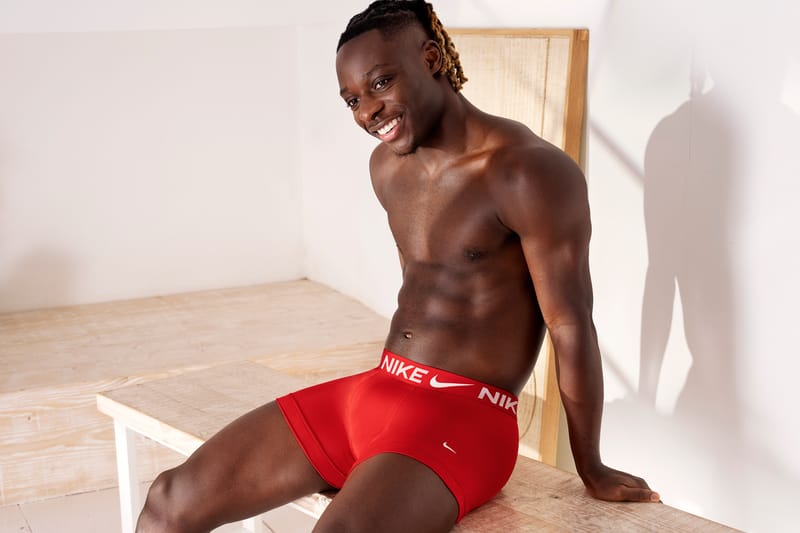 Footballer Jeremy Doku Stars in Nike’s Latest Underwear Campaign