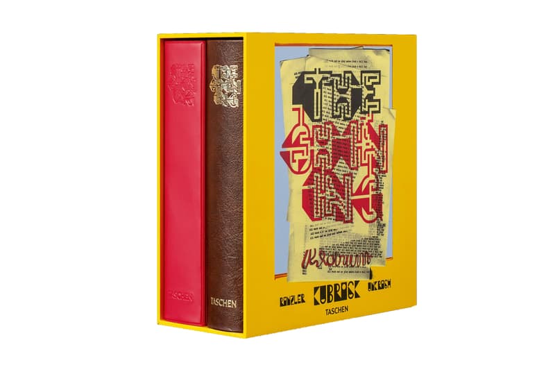 Taschen Art Book Release Stanley Kubrick's The Shining Art Artworks Steven Spielberg Lee Ulkrich