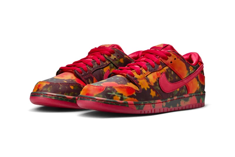 red camo dunks