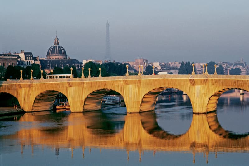 JR France Paris French Christo Jeanne Claude Land Art Projet Pont Neuf Wrapped Foundation Artwork.