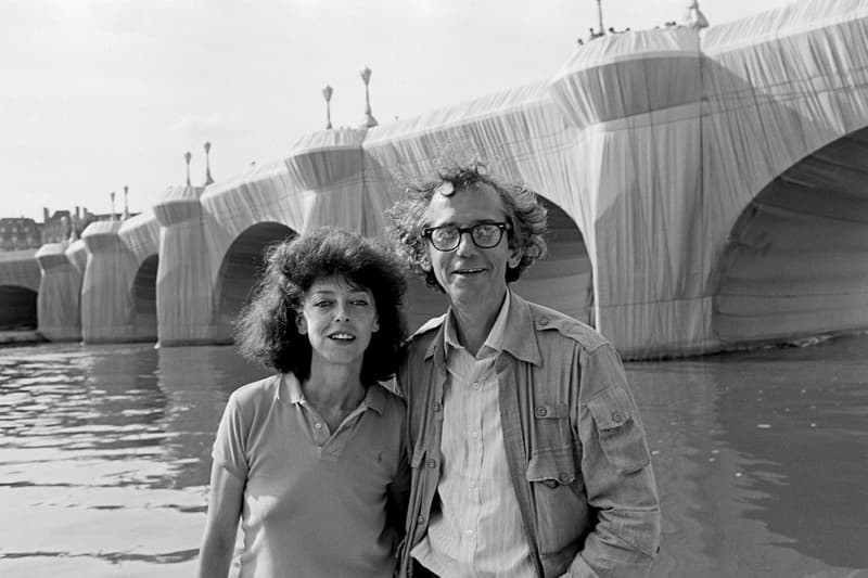 JR France Paris French Christo Jeanne Claude Land Art Projet Pont Neuf Wrapped Foundation Artwork.