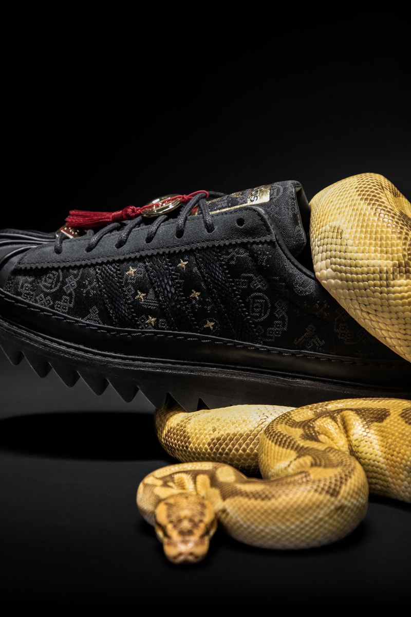CLOT adidas Superstar “Chinese New Year” JR5114 Release Info Three Stripes 