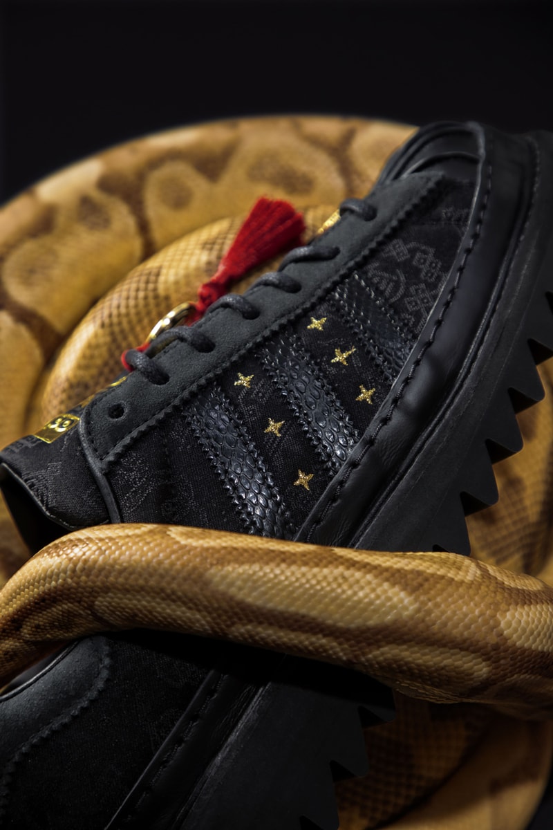 CLOT adidas Superstar “Chinese New Year” JR5114 Release Info Three Stripes 