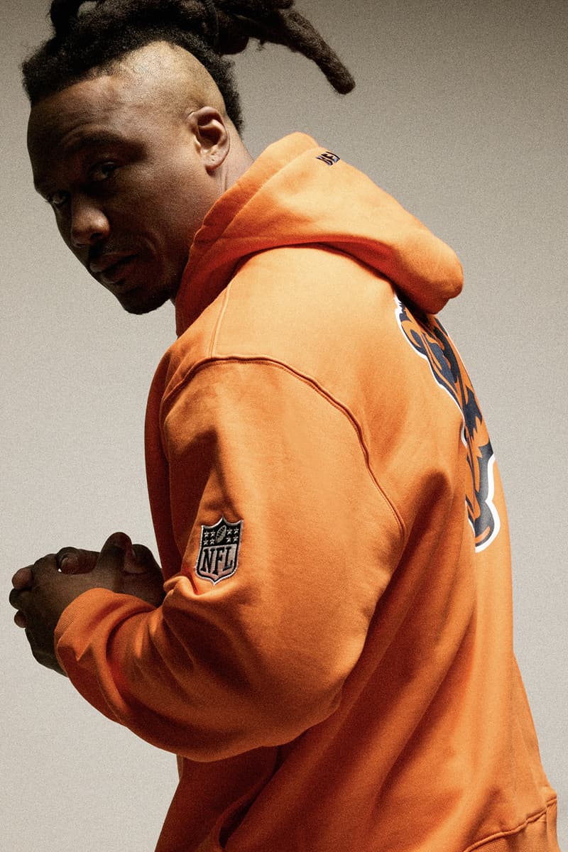 Drake's OVO and NFL Release Second Collaborative Capsule Collection Chicago bears new york giants new orleans saints Buffalo Bills Baltimore Ravens Las Vegas Raiders dallas cowboys san francisco 49ers green bay packers