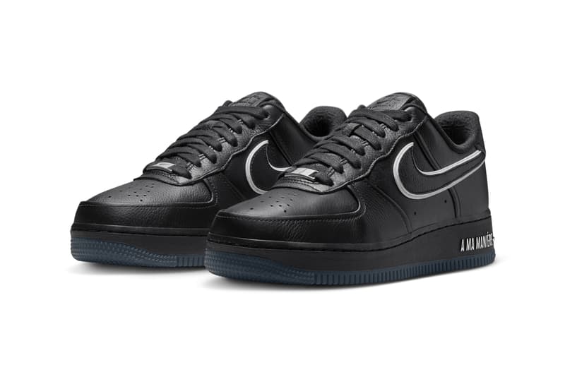 A Ma Maniére Nike Air Force 1 Low Black HF4084-001 Info release date store list buying guide photos price