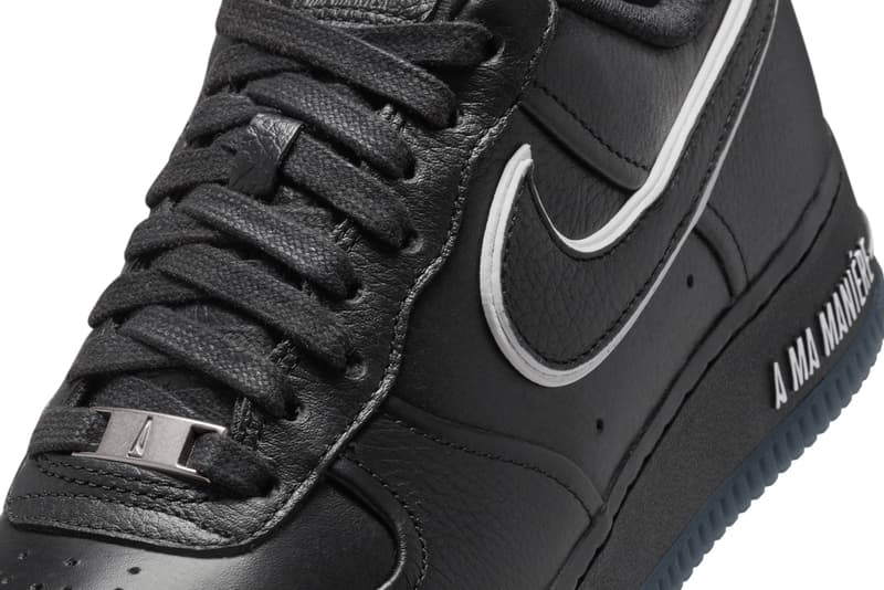 A Ma Maniére Nike Air Force 1 Low Black HF4084-001 Info release date store list buying guide photos price