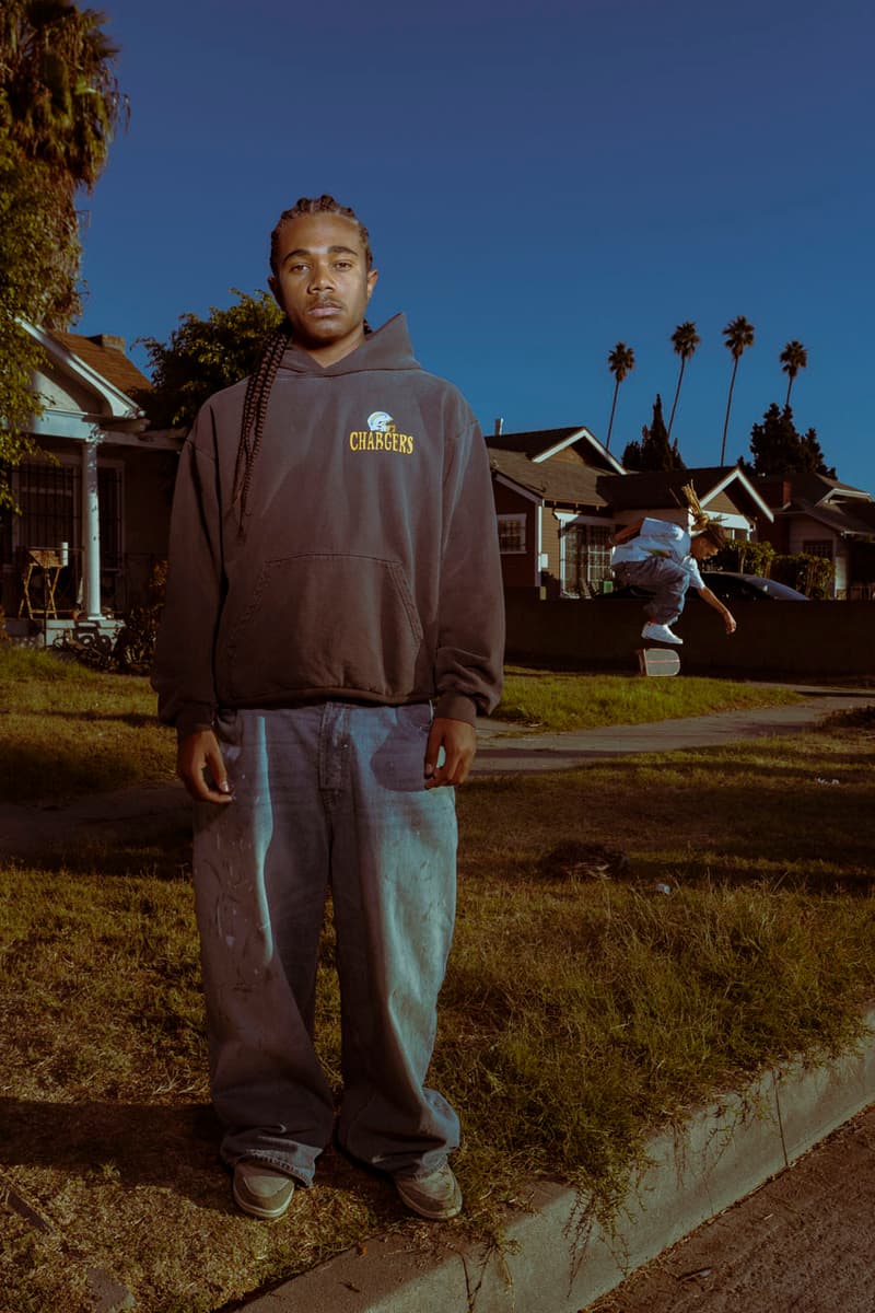 Crenshaw Skate Club x Los Angeles Chargers Run It Back collaboration collab