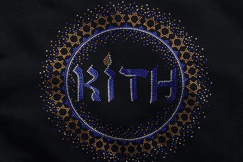 Kith Unwraps Its Annual Hanukkah Capsule release info christmas holiday winter 2024 hoodie crewneck price eight nights kithmas 