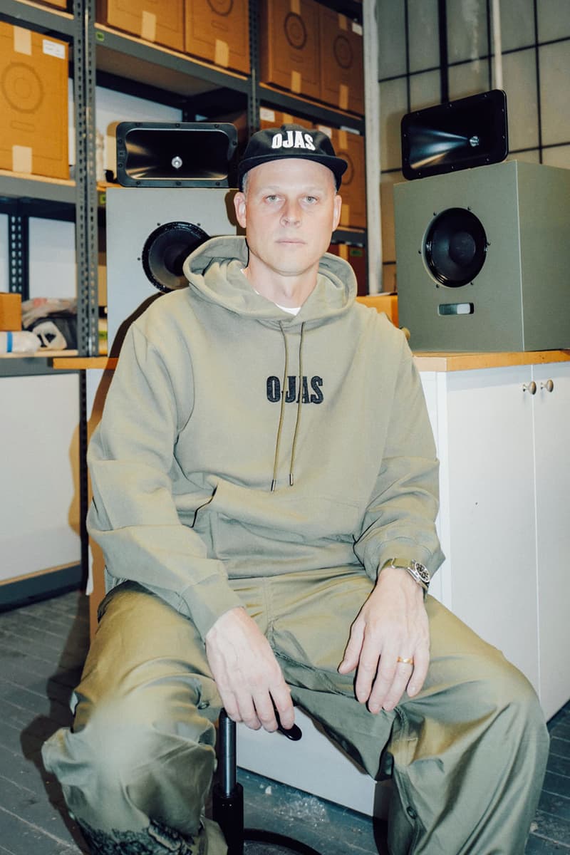 Maharishi x OJAS Unveil Olive-Hued Capsule devon turnbull store london new york city sound audio release info hoodie snopant 