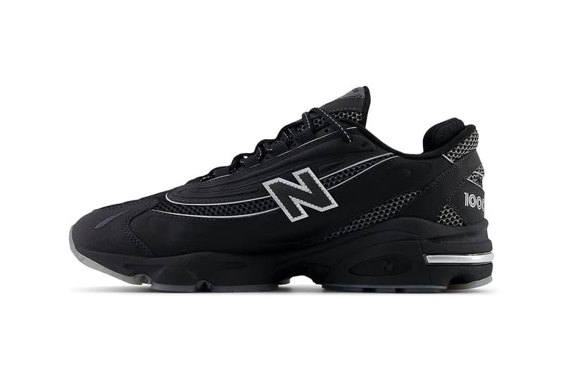 New Balance 1000 "Lunar New Year" M1000LNY Black/Metallic Silver nb year of the snake all black shoe