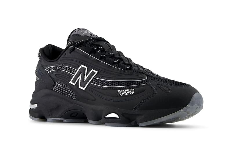 New Balance 1000 "Lunar New Year" M1000LNY Black/Metallic Silver nb year of the snake all black shoe