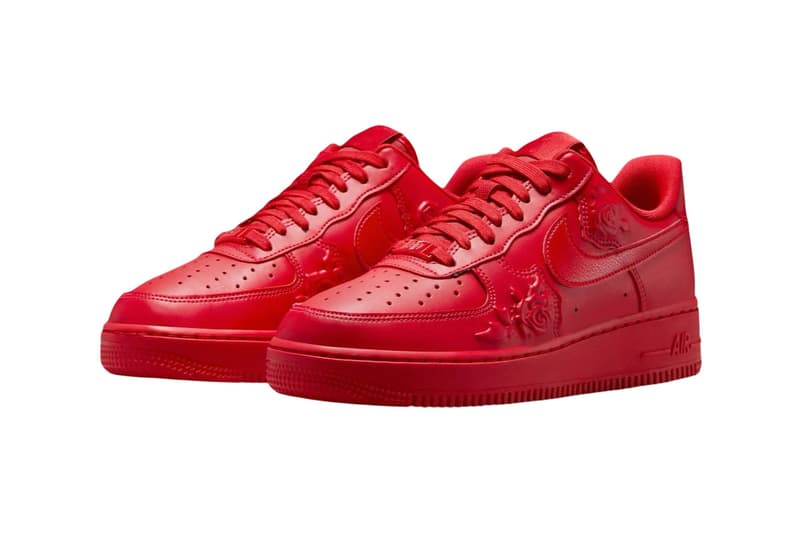 Nike Air Force 1 Low “Red Roses” Nike Air Force 1 Low “White Roses” HF2016-600 HF2016-100 Release Info 