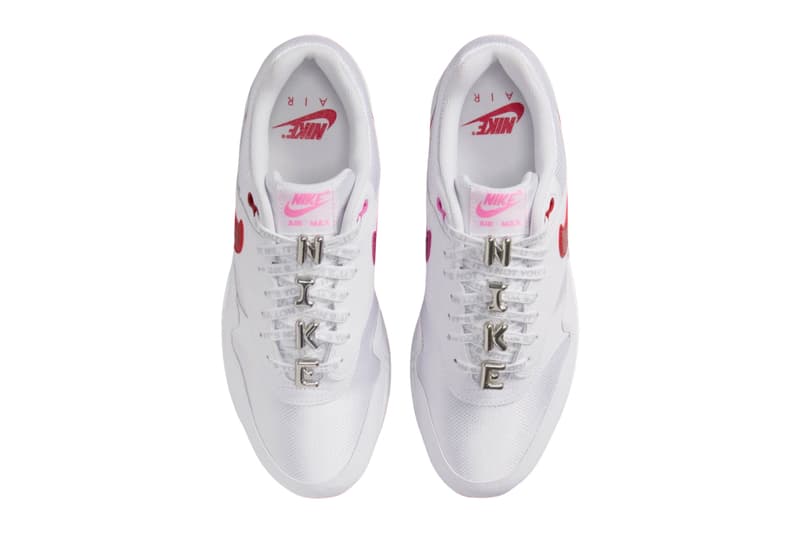 Nike Air Max 1 Valentine’s Day white HV2303-100 Release Info