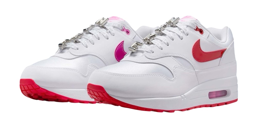Nike дополняет Air Max 1 «День святого Валентина» увеличенными кружевными шнурками