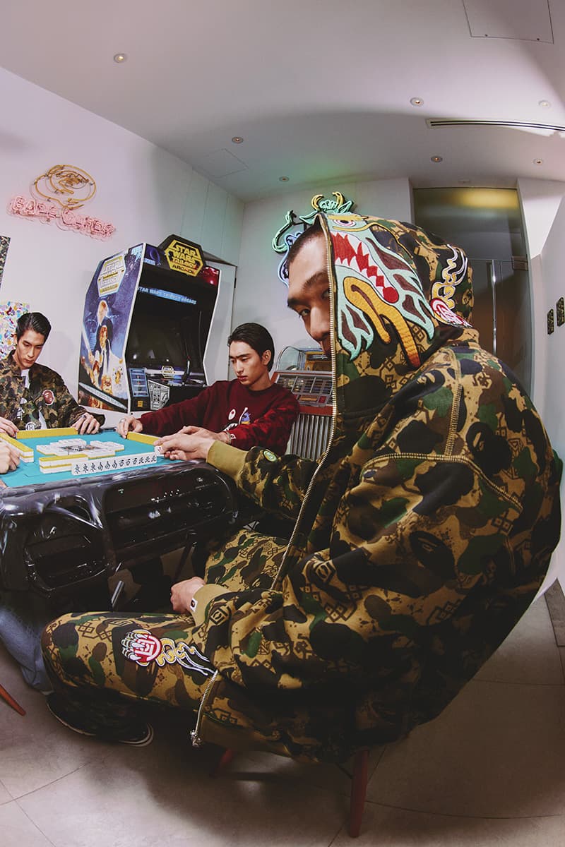 BAPE x CLOT 20th Anniversary Collaboration Collection Release Info SHARK STA Edison Chen Juice